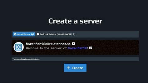 aternos orf  Pay nothing now Create your account OR Password Retype Password Aternos makes setting up a free Minecraft server easy and accessible