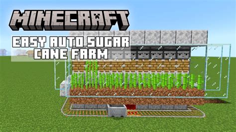 auto sugarcane farm 1.19 This is a tutorial for an easy to build and efficient sugar cane farm for minecraft 1