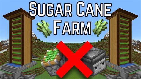 auto sugarcane farm 1.19 How to make a Minecraft, super efficient, 100% lossless, fully automatic sugarcane farm for Minecraft 1