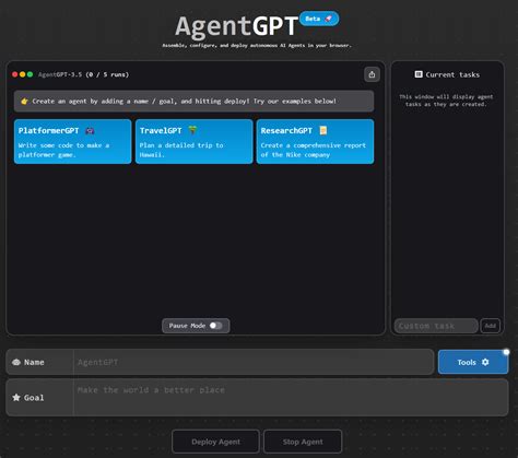 autogpt ui 0 is out as an updated, hosted product! Check out Takeoff Chat