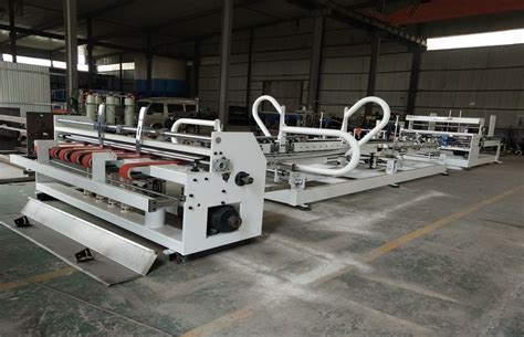 automatic folder gluer machine The portable unit can be rolled into place directly after the IL-6 or IL-9 units, prior to delivery on the stacker