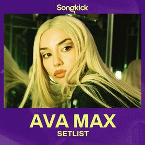 ava max setlist  Show