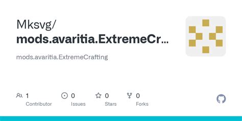 avaritia github I'm using Refined Avaritia with Extended Crafting in a modified Enigmatica2 Expert pack, but the "combination crafting" situation is causing me some difficulties