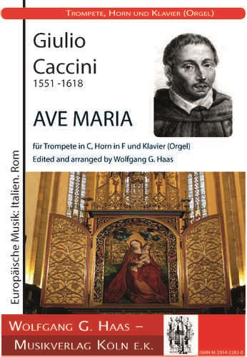 ave maria di caccini  He was one of the founders of the genre of opera, and one of the single most influential