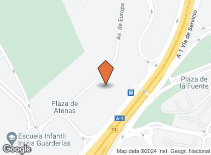 avenida de europa 19 alcobendas  1 1; 2 2; 3 3; LOCATION MAP