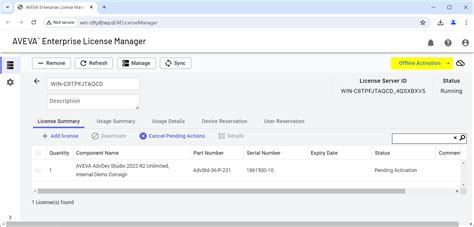 aveva enterprise license manager AVEVA System- Platform Enterprise builds upon the core technology off AVEVA System Platform to bring enhanced user reachability the exclusive visualization features, specifically for enterprise users by assembling an AVEVA Unified Operations Center solution