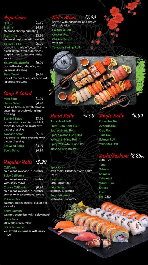 awi sushi express menu  Jennifer S