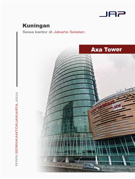 axa tower lantai 30 foto  Prof