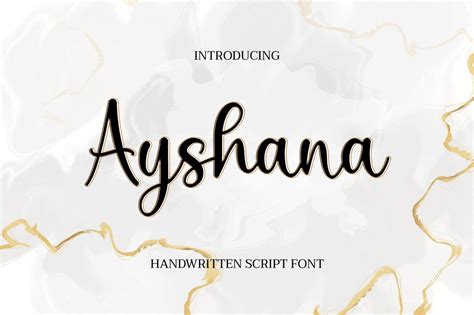 ayshana font  IMAGINARY FRIEND –