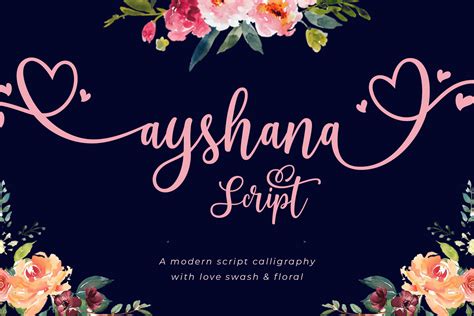 ayshana script font  Report