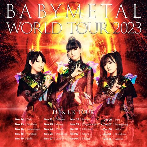 babymetal 2023 tour September 6, 2023