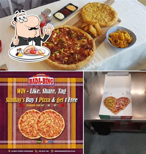 bada bing pizza craigavon menu  Notes: Park on the street or in a lot and walk a couple blocks