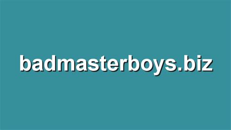 badmasterboys biz biz todaypk