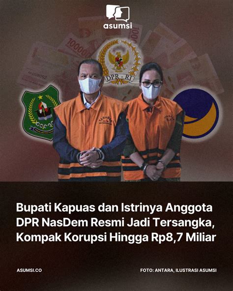 bahat Karir Mentereng Anak Bupati Kapuas yang Korupsi Bareng Istri, Ada yang Jadi Polisi hingga Caleg