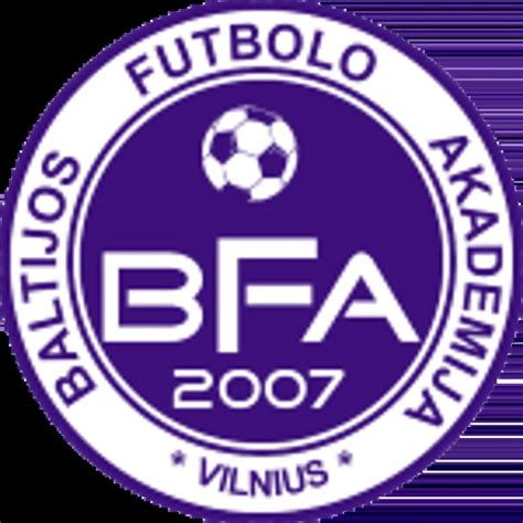 baltijos futbolo akademija standings  Baltijos Futbolo Akademija (Lituânia - 1 Lyga) estatísticas da atual temporada