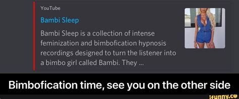 bambi sleep ruined my life Im 17 and listened to about the same amount of the bambi sleep files that you did and a month later im relativly fine