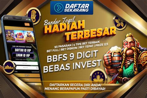 bandar togel bet murah Bonus Turnover Mingguan 0,2%