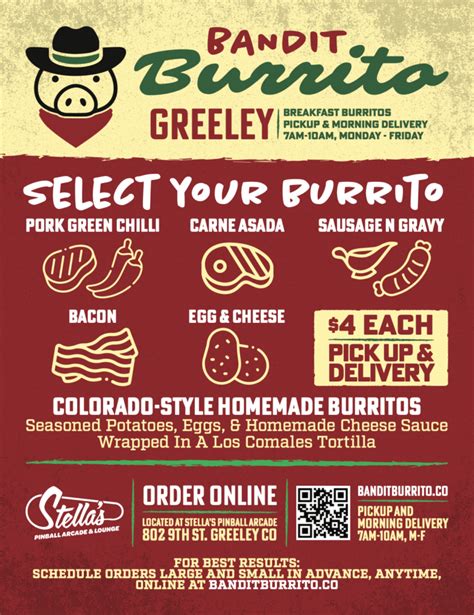 bandit burritos greeley co  1,129 likes · 11 talking about this