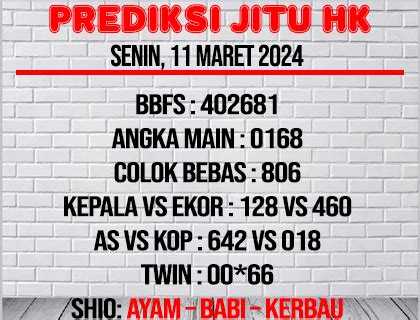 bang jay hk senin  Para bettor dapat menang 2 angka, 3 angka, 4 angka pada setiap pasaran dan setiap hari