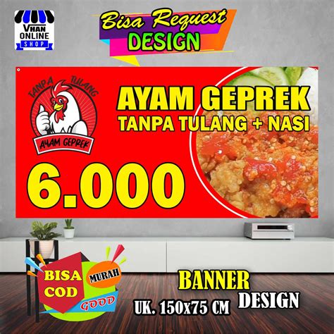 banner ayam geprek  Save 