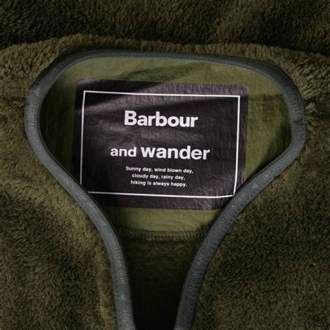 barbour fleece  $109