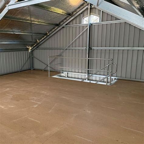 barn sheds with mezzanine floors  Weight – Approximately: 8,300 kg