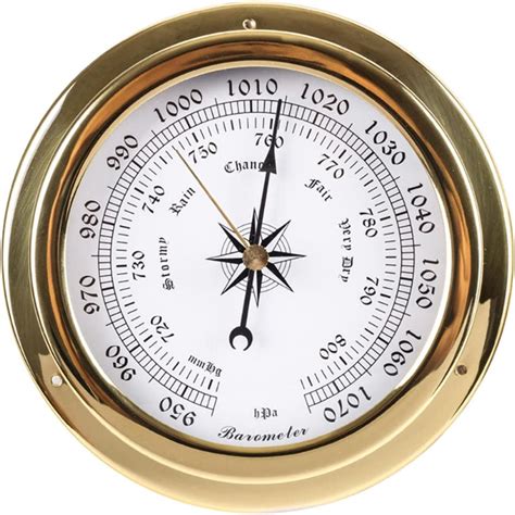 barometric pressure gauge glass  Adjusting the knob at the lower side of the pressure gauge