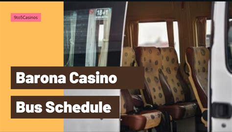 barona bus schedule  1Can 2Can