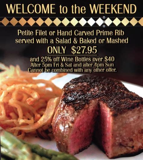 bascom's chop house weekend specials  Clearwater