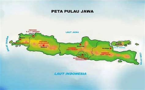 batas daratan pulau jawa  Sumber: tataruang