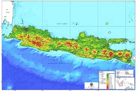 batas laut di pulau jawa  Pulau Sulawesi memiliki salah satu gunung yang tertinggi di Indonesia, yaitu Latimojong dengan ketinggian 3