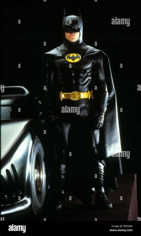 batman 1989 tainiomania  Released a month after Batman's 50th anniversary of his comic debut, directed by Tim Burton and the first to star Michael Keaton as Bruce Wayne/Batman