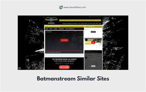 batmanstream similar sites  Stream2watch is very similar to Crackstreams wherein it streams all your favorite sports like MLB, NBA, Motorsports, WWE and so much more