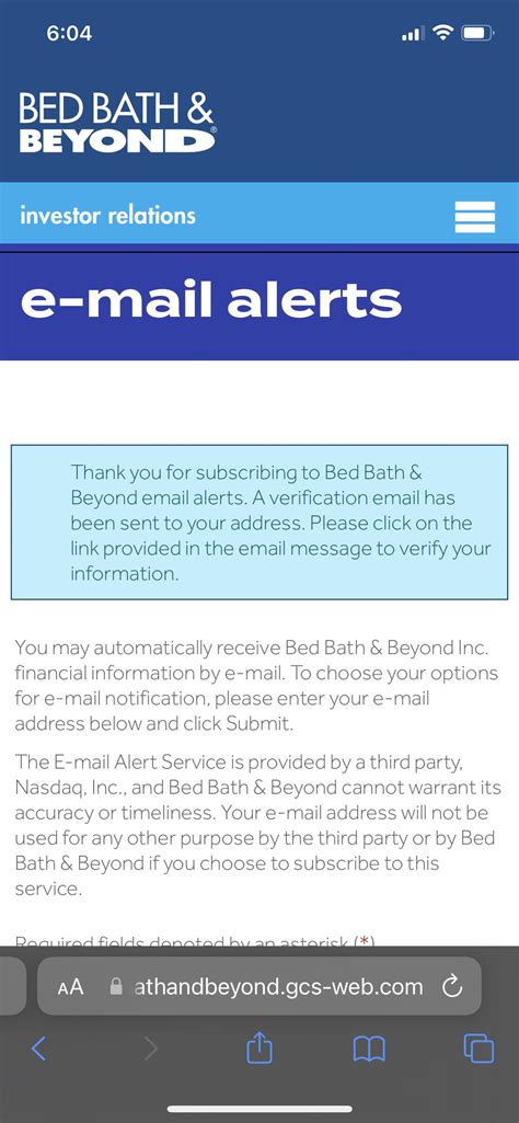 bbby investor relations , March 14, 2023 /PRNewswire/ -- Bed Bath & Beyond Inc