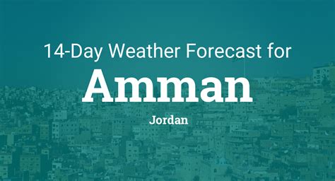 bbc weather amman  Amman - Weather warnings issued 14-day forecast