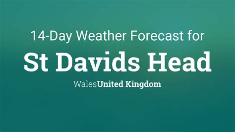 bbc weather st. davids  Explore the BBC