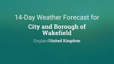 bbc weather wakefield The latest local weather brought to you live by our community at BBC Weather Watchers14-day weather forecast for Wakefield