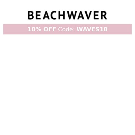 beachwaver coupon code com saved an average of $22