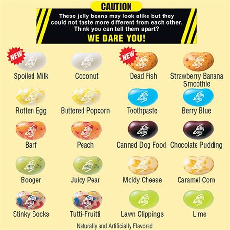 bean boozled 4th edition flavors  All Jelly Belly jelly beans are OU Kosher, gluten-free, peanut free, dairy-free, fat-free, and vegetarian-friendly