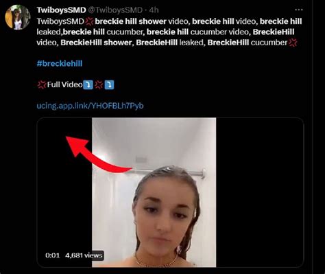 becki hinsley leak  Meanwhile, one of her videos from the shower was recently leaked, and it is going viral on various social media platforms, including Twitter and Reddit