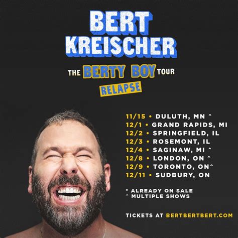 bert kreischer school raffle tickets  Sun • Apr 14, 2024 • 7:00 PM