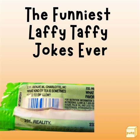 best laffy taffy jokes  What happened after David had his ID