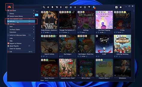 best playnite addons  Now launch Playnite