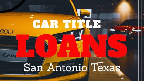 best title loan company in san antonio They also appear in other related business categories including Title Companies, Loans, and Alternative Loans