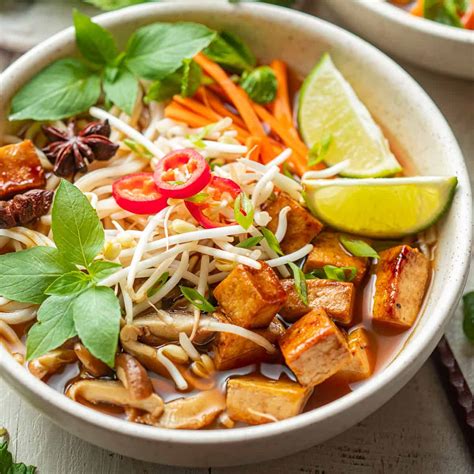 best vegetarian pho - Pho Tai: I'd say this is probably among the best pho I've had thus far in Chicago; the broth is just so flavorful, savory, and aromatic, and the