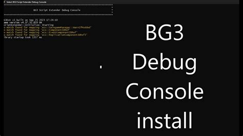 bg3 debug mode  Ctrl+2: Darken the screen