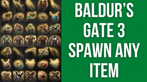 bg3 spawn items  It will place a Spell_Spawn_Items