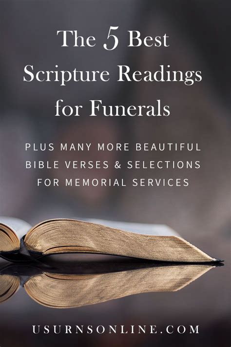 bible readings for funerals 22 stunning choices  My portion is the LORD, says my soul; therefore will I hope in him