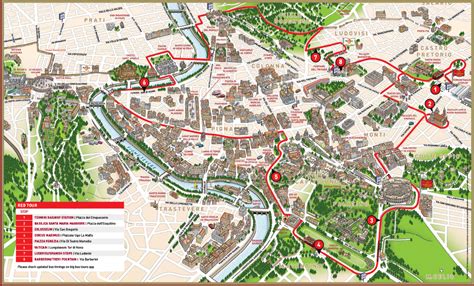 big bus rome map  Historical Tours