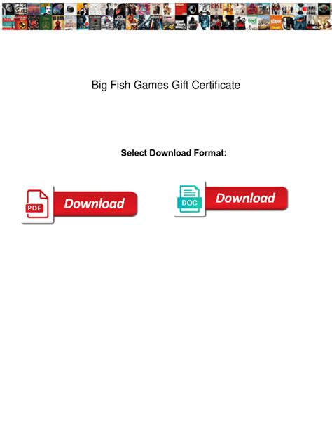 big fish games gift card  Walk left